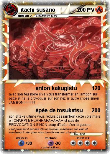Pokemon itachi susano