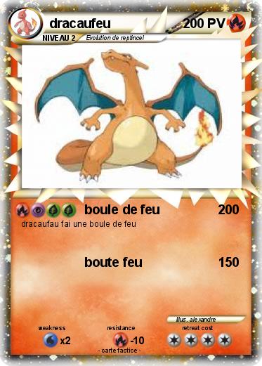 Pokemon dracaufeu