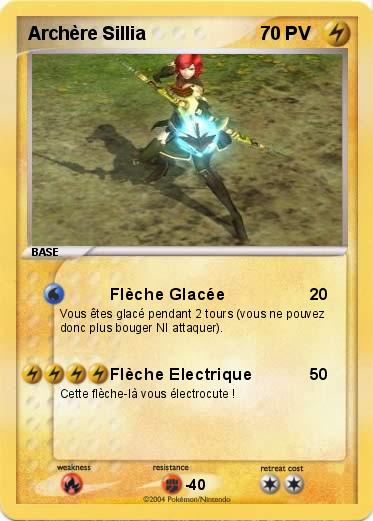 Pokemon Archère Sillia