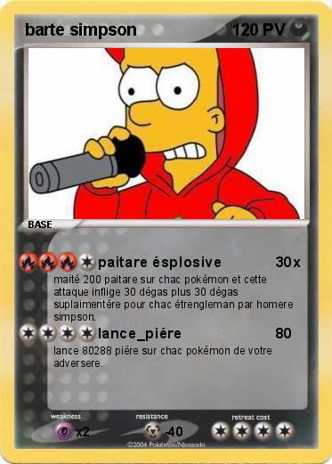 Pokemon barte simpson