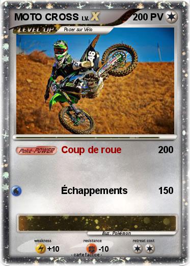 Pokemon MOTO CROSS