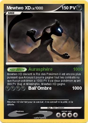 Pokemon Mewtwo XD