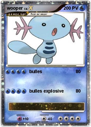 Pokemon wooper