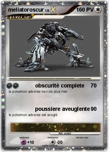 Pokemon meliatoroscur