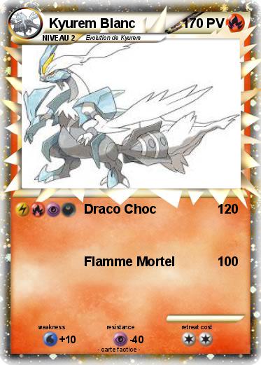 Pokemon Kyurem Blanc