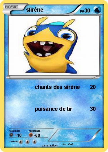 Pokemon slirène