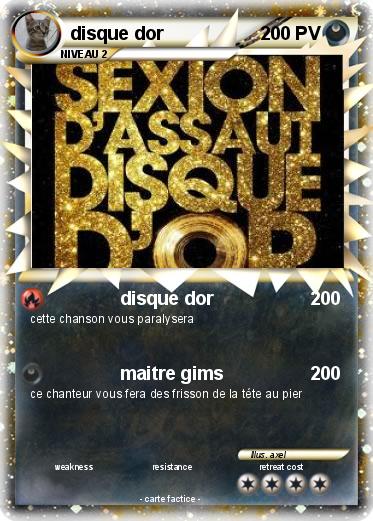Pokemon disque dor