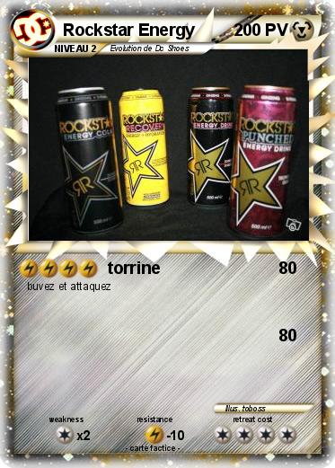 Pokemon Rockstar Energy