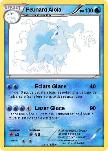 Pokemon Feunard Alola