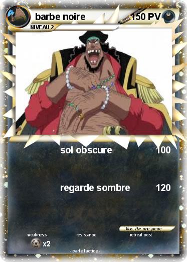 Pokemon barbe noire