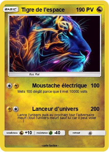 Pokemon Tigre de l’espace