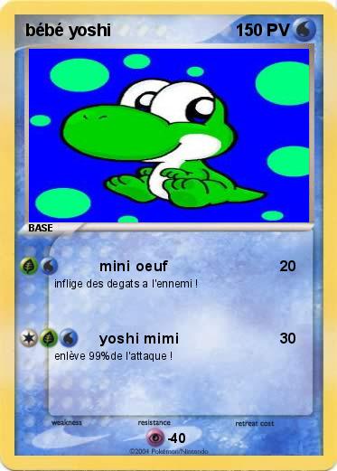 Pokemon bébé yoshi