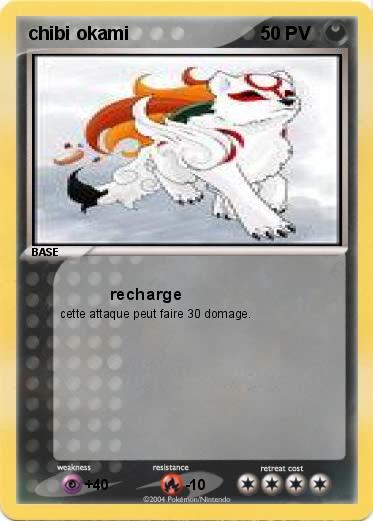 Pokemon chibi okami