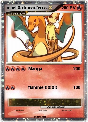 Pokemon mael & dracaufeu
