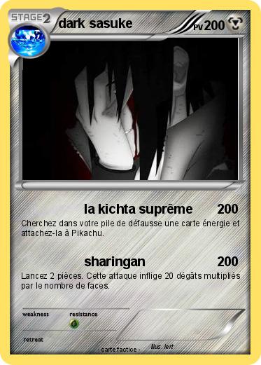 Pokemon dark sasuke