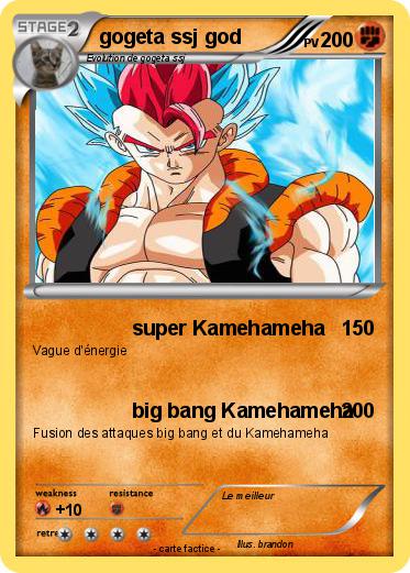 Pokemon gogeta ssj god