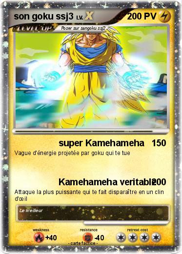 Pokemon son goku ssj3