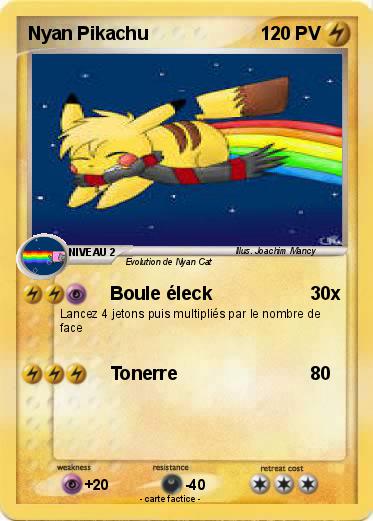 Pokemon Nyan Pikachu