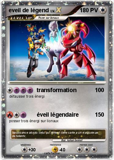 Pokemon eveil de légend
