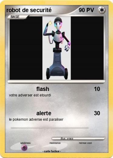 Pokemon robot de securité