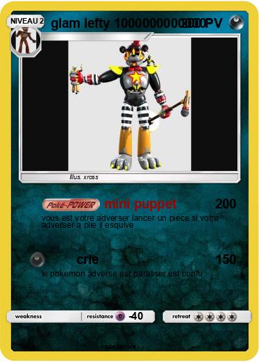 Pokemon glam lefty 1000000000000
