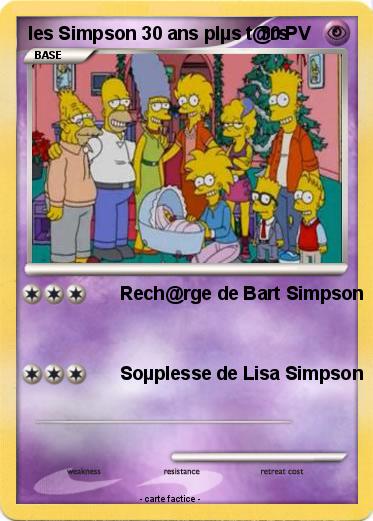 Pokemon les Simpson 30 ans plµs t@rs
