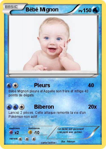 Pokemon Bébé Mignon