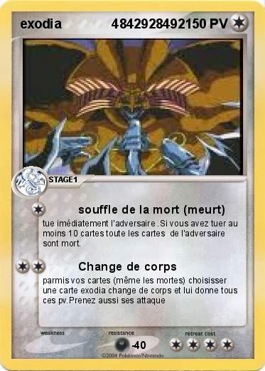 Pokemon exodia              4842928492