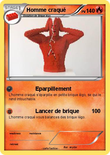 Pokemon Homme craqué