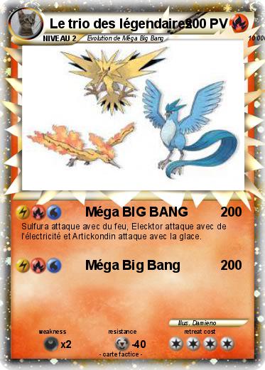 Pokemon Le trio des légendaires