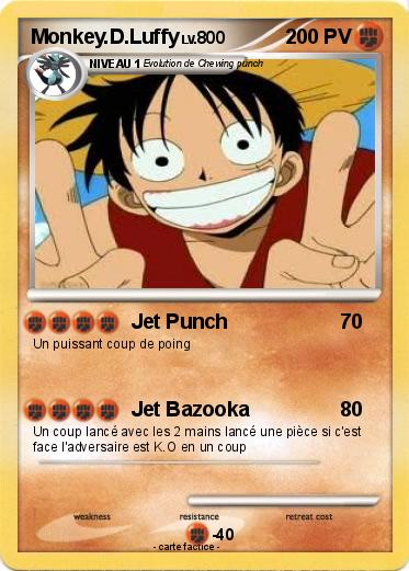 Pokemon Monkey.D.Luffy