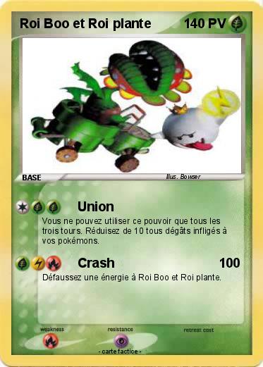 Pokemon Roi Boo et Roi plante