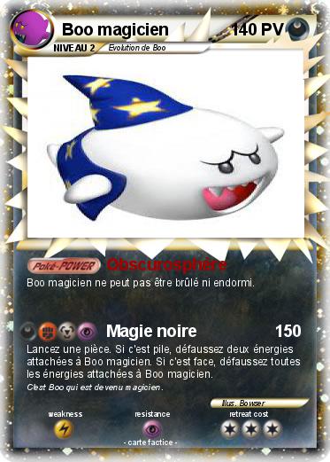 Pokemon Boo magicien