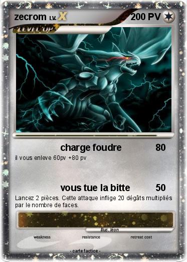 Pokemon zecrom