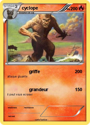 Pokemon cyclope