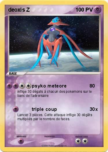 Pokemon deoxis Z