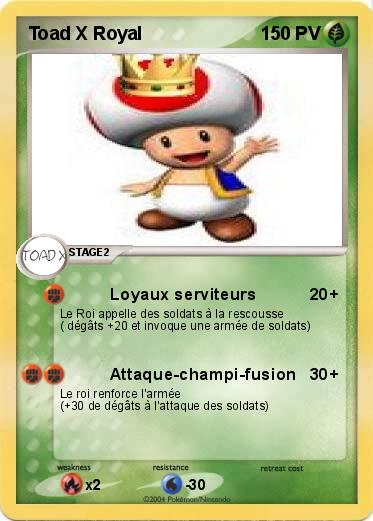 Pokemon Toad X Royal