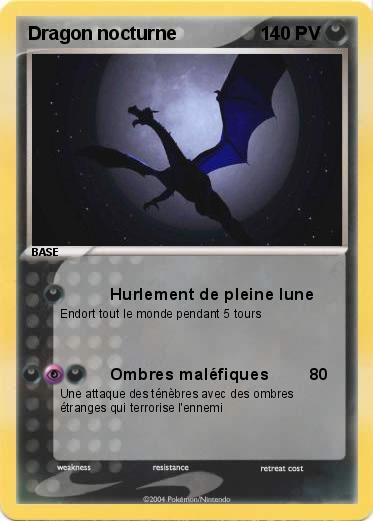 Pokemon Dragon nocturne