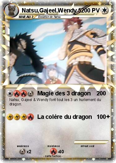 Pokemon Natsu,Gajeel,Wendy 5