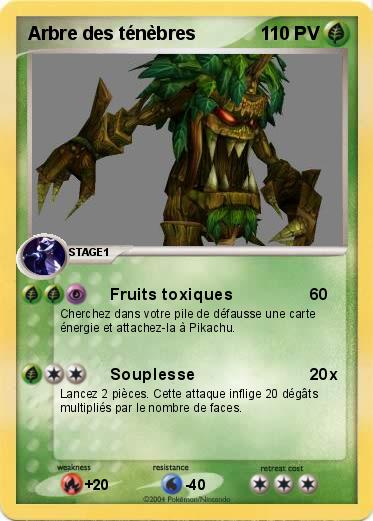 Pokemon Arbre des ténèbres