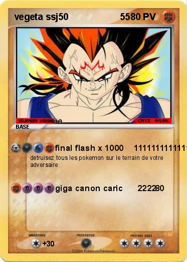 Pokemon vegeta ssj50                    55