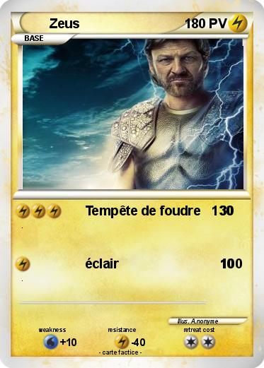 Pokemon Zeus                                                                                   10 000 PV