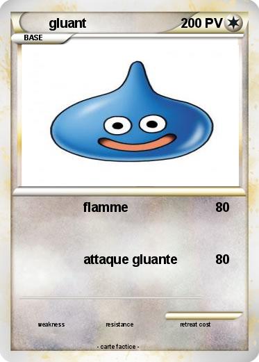 Pokemon gluant