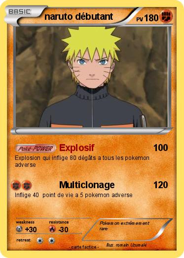 Pokemon naruto débutant