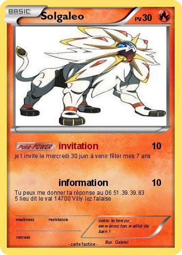 Pokemon Solgaleo
