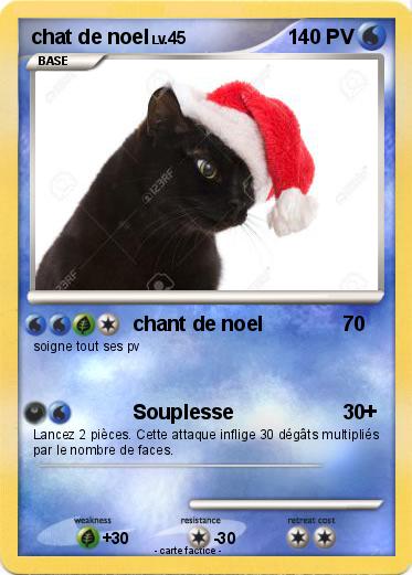 Pokemon chat de noel