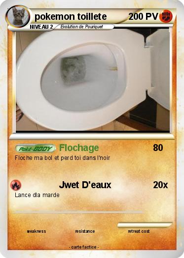 Pokemon pokemon toillete