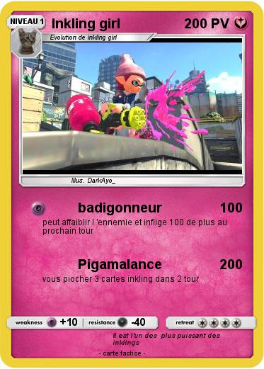 Pokemon Inkling girl