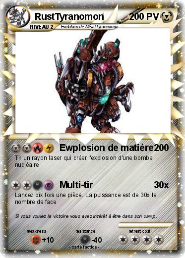 Pokemon RustTyranomon