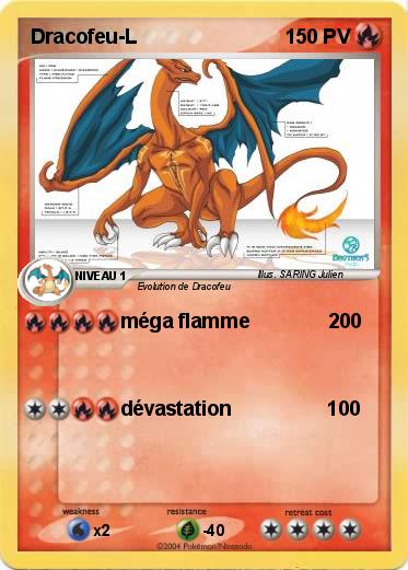 Pokemon Dracofeu-L